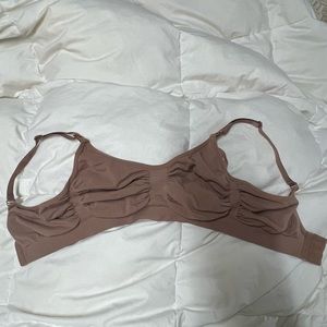 SKIMS Maternity breast feeding nursing Bra Cocoa, L/XL
